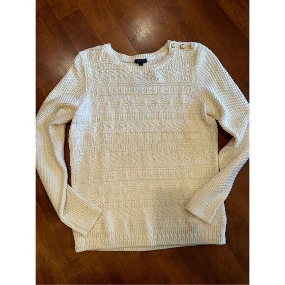 Woman’s Talbots 100% cotton sweater - Picture 1 of 5